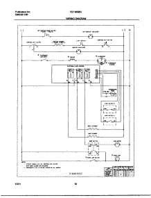 10 - Wiring Diagram parts for Frigidaire Range FEF365BGWE from AppliancePartsPros.com