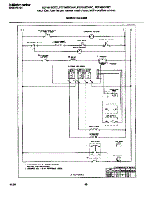 06 - Wiring Diagram parts for Frigidaire Range FEF365BGWC from AppliancePartsPros.com