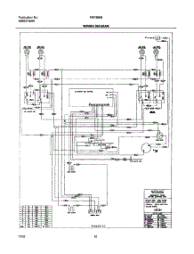 10 - Wiring Diagram parts for Frigidaire Range FEF365BWB from AppliancePartsPros.com