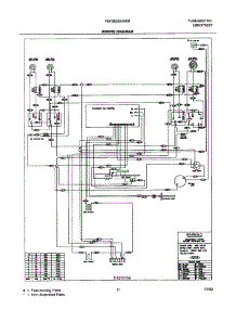 11 - Wiring Diagram parts for Frigidaire Range FEF363BXAWB from AppliancePartsPros.com