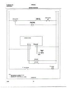 10 - Wiring Diagram parts for Frigidaire Range FEF326AQA from AppliancePartsPros.com