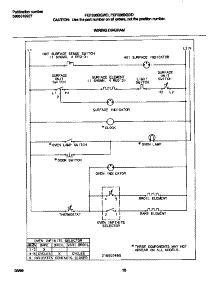 06 - Wiring Diagram parts for Frigidaire Range FEF336BGWD from AppliancePartsPros.com