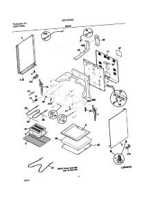 05 - Body parts for Frigidaire Range FEF336ASD from AppliancePartsPros.com
