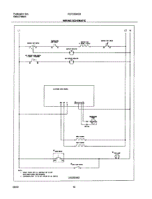 10 - Wiring Schematic parts for Frigidaire Range FEF336ASD from AppliancePartsPros.com