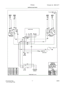 11 - Wiring Diagram parts for Frigidaire Range FEF326AWH from AppliancePartsPros.com