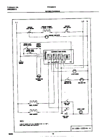 06 - Wiring Diagram parts for Frigidaire Range FED355CCSG from AppliancePartsPros.com