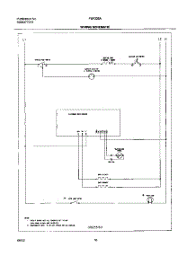 10 - Wiring Schematic parts for Frigidaire Range FEF326AQC from AppliancePartsPros.com