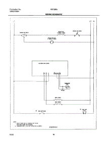 10 - Wiring Schematic parts for Frigidaire Range FEF326AWC from AppliancePartsPros.com