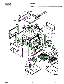 03 - Body parts for Frigidaire Range FED353CCDC from AppliancePartsPros.com