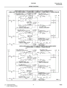 11 - Wiring Diagram parts for Frigidaire Range FED355DSA from AppliancePartsPros.com