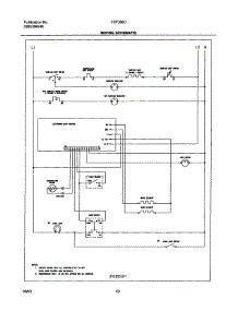 10 - Wiring Schematic parts for Frigidaire Range FEF366CBB from AppliancePartsPros.com