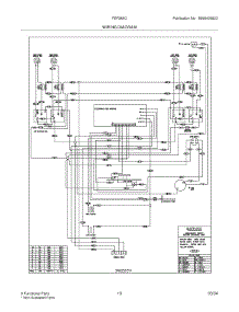 11 - Wiring Diagram parts for Frigidaire Range FEF366CBF from AppliancePartsPros.com