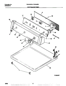 04 - Top / Drawer parts for Frigidaire Range FEF350CCTE from AppliancePartsPros.com