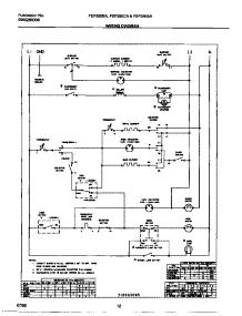 07 - Wiring Diagram parts for Frigidaire Range FEF350BAWG from AppliancePartsPros.com