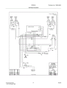 11 - Wiring Diagram parts for Frigidaire Range FEF352DUB from AppliancePartsPros.com