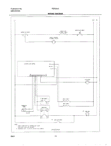10 - Wiring Diagram parts for Frigidaire Range FEF355AWA from AppliancePartsPros.com