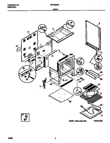 03 - Body parts for Frigidaire Range FEF322BAWH from AppliancePartsPros.com