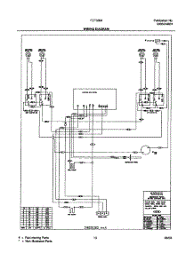 13 - Wiring Diagram parts for Frigidaire Range FEF326AQF from AppliancePartsPros.com