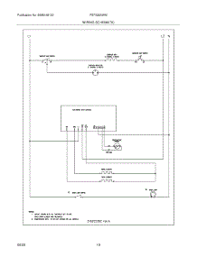 10 - Wiring Schematic parts for Frigidaire Range FEF326AWM from AppliancePartsPros.com