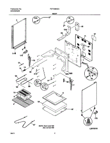 05 - Body parts for Frigidaire Range FEF336ASA from AppliancePartsPros.com