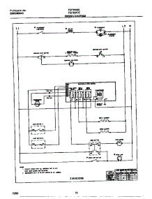 06 - Wiring Diagram parts for Frigidaire Range FEF350BEWB from AppliancePartsPros.com