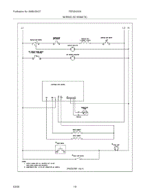10 - Wiring Schematic parts for Frigidaire Range FEF336ASN from AppliancePartsPros.com