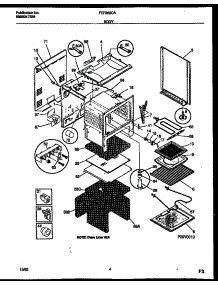 03 - Body Parts parts for Frigidaire Range FEF352CASB from AppliancePartsPros.com