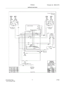 11 - Wiring Diagram parts for Frigidaire Range FEF352DSC from AppliancePartsPros.com
