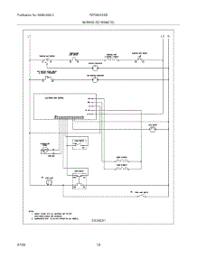 10 - Wiring Schematic parts for Frigidaire Range FEF366XESB from AppliancePartsPros.com