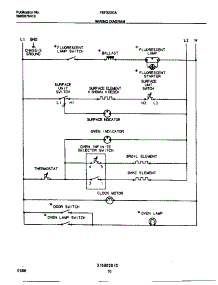 06 - Wiring Diagram parts for Frigidaire Range FEF322CASD from AppliancePartsPros.com