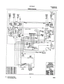 11 - Wiring Diagram parts for Frigidaire Range FEF379ACF from AppliancePartsPros.com