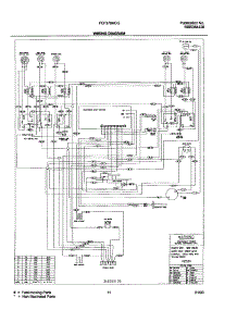 11 - Wiring Diagram parts for Frigidaire Range FEF379ACG from AppliancePartsPros.com