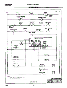 07 - Wiring Diagram parts for Frigidaire Range FEF388CCBD from AppliancePartsPros.com
