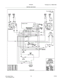 11 - Wiring Diagram parts for Frigidaire Range FEF357BSF from AppliancePartsPros.com