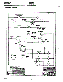 06 - Wiring Diagram parts for Frigidaire Range FEF357BEWD from AppliancePartsPros.com