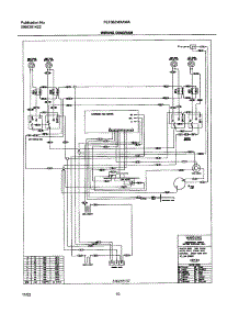 10 - Wiring Diagram parts for Frigidaire Range FEF362MXAWA from AppliancePartsPros.com
