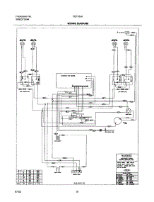 10 - Wiring Diagram parts for Frigidaire Range FEF355AWD from AppliancePartsPros.com