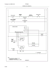10 - Wiring Schematic parts for Frigidaire Range FEF365ASJ from AppliancePartsPros.com