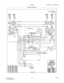 11 - Wiring Diagram parts for Frigidaire Range FEF365ASJ from AppliancePartsPros.com