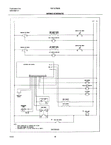 10 - Wiring Schematic parts for Frigidaire Range FEF357BSB from AppliancePartsPros.com
