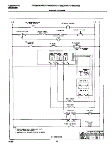 06 - Wiring Diagram parts for Frigidaire Range FEF365BGDB from AppliancePartsPros.com