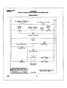 06 - Wiring Diagram parts for Frigidaire Range FEF336BGWB from AppliancePartsPros.com