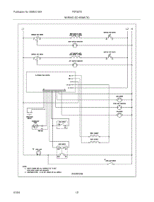 10 - Wiring Schematic parts for Frigidaire Range FEF357BBD from AppliancePartsPros.com