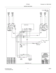 11 - Wiring Diagram parts for Frigidaire Range FEF326AQH from AppliancePartsPros.com