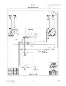 11 - Wiring Diagram parts for Frigidaire Range FEF326AQL from AppliancePartsPros.com
