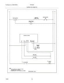 10 - Wiring Schematic parts for Frigidaire Range FEF329ESB from AppliancePartsPros.com