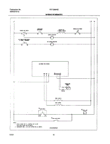 10 - Wiring Schematic parts for Frigidaire Range FEF336ASE from AppliancePartsPros.com