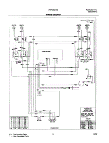11 - Wiring Diagram parts for Frigidaire Range FEF336ASE from AppliancePartsPros.com
