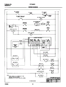 06 - Wiring Diagram parts for Frigidaire Range FEF388WCCB from AppliancePartsPros.com