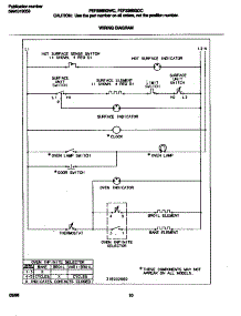 06 - Wiring Diagram parts for Frigidaire Range FEF336BGWC from AppliancePartsPros.com